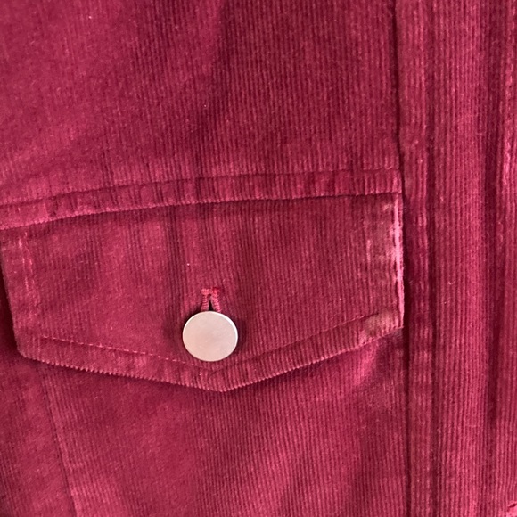 Talbots Red Jean Jacket - Picture 6 of 6